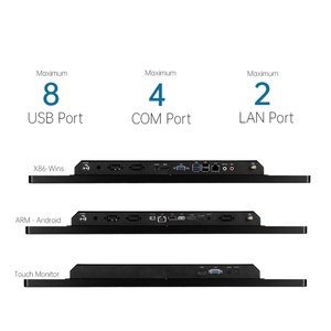 Proveedor OEM, Panel PC Todo en Uno con Marco Abierto VESA, Android, Windows, Linux, Pantallas Táctiles Capacitivas con USB y RS232, Varios Tamaños - Product Image 5