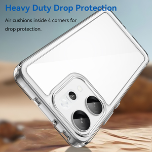 Cho Oppo reno14 Pro rõ ràng trường hợp, kẹo màu chống xước mềm TPU gel LAI cứng Acrylic điện thoại Bìa trường hợp đối với Oppo reno14 f 13 - Product Image 5