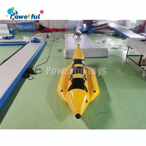 Poisson volant gonflable d'été de petite taille pour jouer à l'eau <span class=keywords><strong>Bateau</strong></span> banane Manta Ray à vendre - Product Image 2