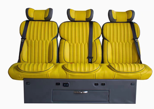 Asiento Trasero Doble YLA para Vehículo Comercial, Sofá <span class=keywords><strong>Cama</strong></span> para <span class=keywords><strong>Volkswagen</strong></span> Caravelle/<span class=keywords><strong>T6</strong></span> - Product Image 5