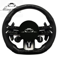 Volant en fibre de carbone OLED pour Mercedes Benz A35 A45 C63 C43 E53 E63 G63 G500 G55 AMG S63 GLE63 GLA45 W223 W213 W205 W204