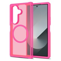 Étui de protection magnétique pliable effet seconde peau mat anti-chute pour Samsung Galaxy Z Fold 7, coque antichoc translucide compatible Z Fold 6 5
