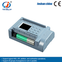 Huaqingjun 8-in 8-out Sortie relais PLC Entrées analogiques 0-20mA 4-20mA RS485 Modbus RTU WIFI PLC pour l'automatisation des serres