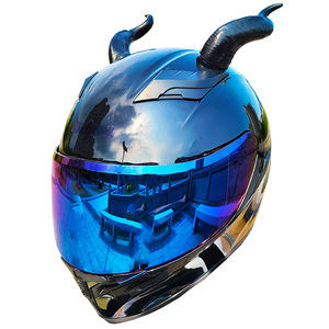 Décoration <span class=keywords><strong>de</strong></span> casque <span class=keywords><strong>de</strong></span> moto et <span class=keywords><strong>de</strong></span> véhicule électrique : Cornes <span class=keywords><strong>de</strong></span> diable à ventouse, Cornes <span class=keywords><strong>de</strong></span> taureau imitées pour casque <span class=keywords><strong>de</strong></span> <span class=keywords><strong>locomotive</strong></span> - Product Image 1
