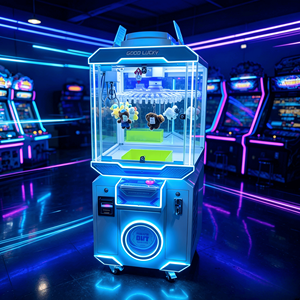 Machine de jeu d'arcade Foot Traffic Boost Good Luck Hook Drop avec roulettes universelles pour aires de jeux intérieures, magasins de détail et location d'événements - Product Image 4