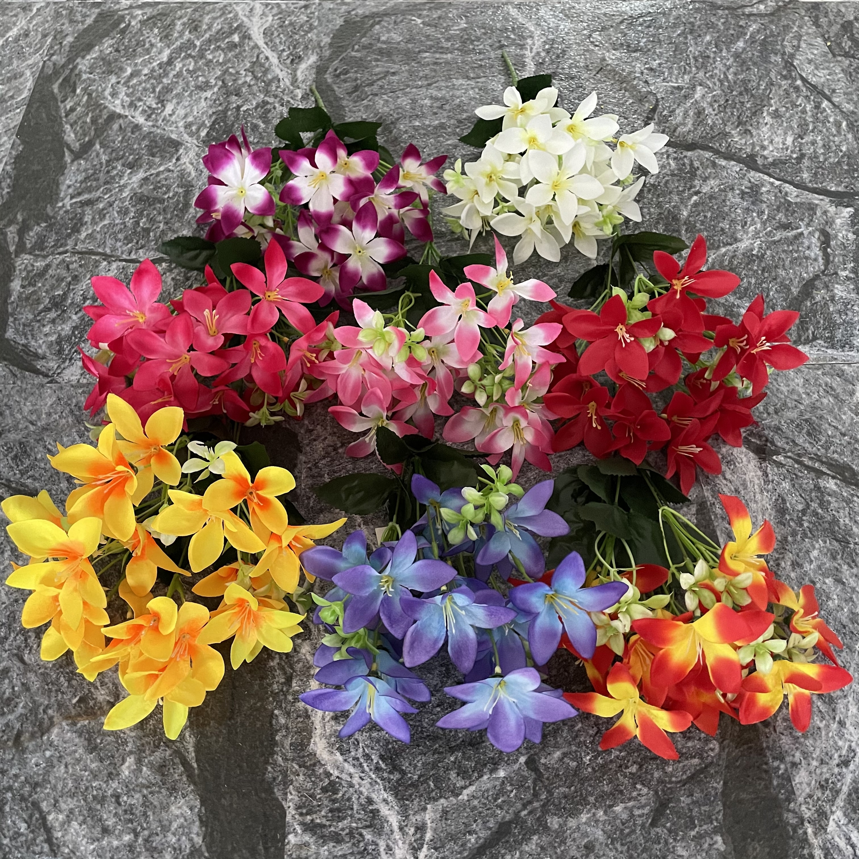 Meili 18 Head Small Lily Qyy-721 - Versatile Decor Solutions
