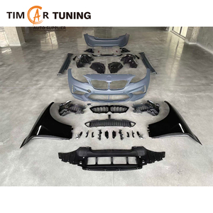 Kit de conversion de pare-chocs avant style M2CS pour <span class=keywords><strong>Tim</strong></span> Car Tuning Série 2 F22 F23 (2014-2019) pour F22 F23 M2CS Pare-chocs avant/arrière complet - Product Image 2