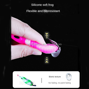 MISTER LURE produzione di esche artificiali galleggianti di rane d'acqua simulate esca esca bionica - Product Image 3