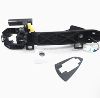 Geely Binyue SX11 Coolray Poignée extérieure de porte Plastique ABS Couvercle de poignée squelette externe et interne avec couvercle d'extrémité