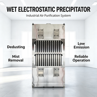 Precipitador Electrostático (ESP) Industrial para Sistemas Húmedos, para la Limpieza de Gases de Escape de Hornos de Plantas de Hierro Esponjoso DRI