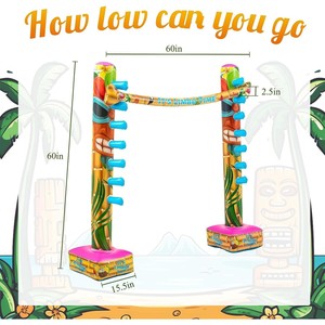 Inflatable Limbo Frame 155x155cm PVC Outdoor Play Equipment For Kids Unisex Toy - Product Image 4