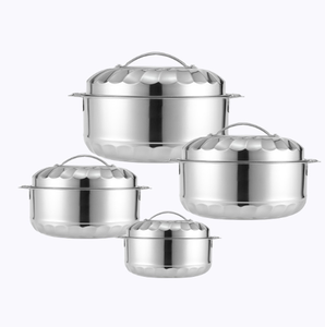 หม้อสแตนเลสสองชั้นเก็บความร้อนสำหรับทำอาหารในครัวหม้อเหล็กหนาจุได้เยอะ - Product Image 2