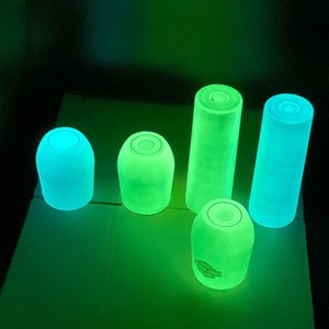 ชุดแก้วน้ำสแตนเลสเก็บความร้อน-เย็น ป้องกันการรั่วซึม รุ่น Glow Dark Eco-Friendly สีเขียว-น้ำเงิน ขนาด 20 ออนซ์ ผนังสองชั้นสุญญากาศ ฝาปิดแน่นสนิท เหมาะสำหรับงานปาร์ตี้ - Product Image 6