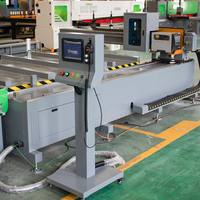 Router CNC con Software de Anidamiento Integrado, Control PLC RichAuto, Cambio Automático de Herramienta para Fabricación de Marcos de Puertas y Ventanas