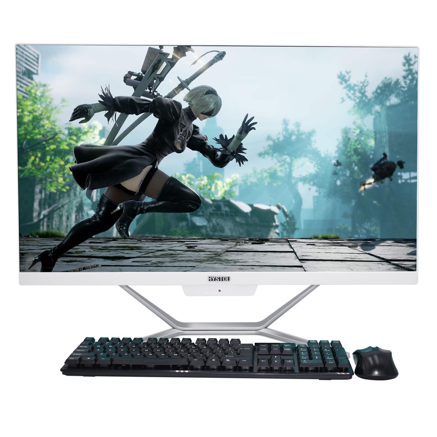27 дюймов GTX 1050 i3 9100F Gamming настольный компьютер сенсорный экран все в одном ПК с поддержкой Wi-Fi