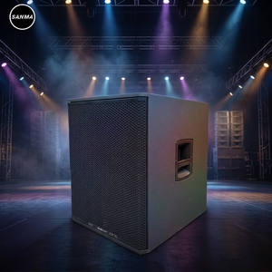 OEM 8003-AS MK3 18" Active Subwoofer 2200W Peak Power Eco-Friendly Waterproof Portable Durable Wood Enclosure for Surround Sound - Product Image 1