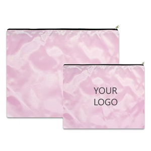 Sacs en soie de luxe, housse anti-poussière en satin lavande, sac à cordon en soie, protège-sac à main, pochette de rangement de voyage pour sacs à main et chaussures - Product Image 1