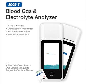 Analizador de Gases Sanguíneos y Electrolitos para Cuidados Intensivos Seamaty SG1 - Product Image 4