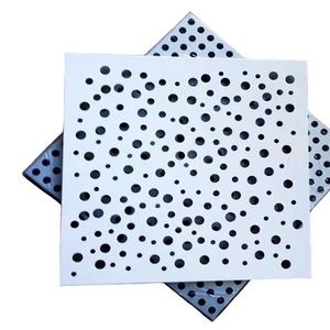 Panel Perforado de Aluminio de 4 mm de Espesor, Resistente al Fuego, Ligero, Diseño Moderno para Decoración de Fachadas de Edificios - Product Image 1