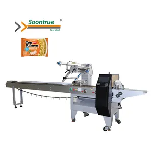 Indomie tagliatelle macchine per l'imballaggio flow pack machine 400