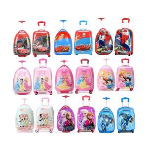 Valise personnalisée impression chine fournisseur dessin animé modèle cabine <span class=keywords><strong>bagages</strong></span> 4 roues enfants bagage à main - Product Image 3