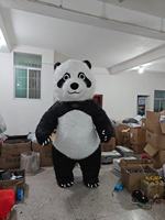 Efun MOQ 1 PCS Costume de Mascotte Panda Gonflable Multicolore 2m pour Événements et Location – Meilleure Vente
