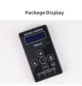 อะแดปเตอร์ดิจิตอลสำหรับเครื่องสัก LCD ระดับมืออาชีพ ควบคุมการทำงานได้อย่างแม่นยำ สำหรับเครื่องสัก ศิลปะบนร่างกาย ใช้ในสตูดิโอสำหรับศิลปิน - Product Image 5