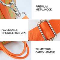 Sac de voyage personnalisé en cuir PU pour week-end, sport et gym