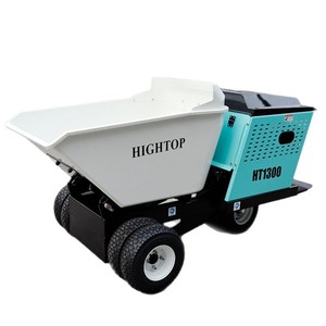 Mini-camion benne basculante Hightop HT1300, capacité 1-10t, alimenté à l'essence, pour le transport de matériaux agricoles - Product Image 1