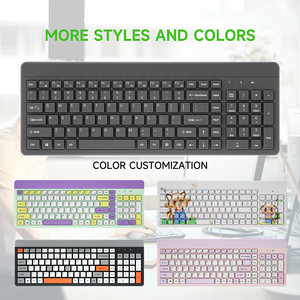 Hot Sales Wholesale <strong>Price</strong> Portable BT 2.4G Wireless Gaming Keyboard With Scissor Switch for Windows Laptop &amp; Tablet - Product Image 3