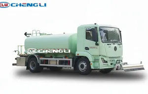 Camión de Limpieza de Carreteras Eléctrico de Alta Presión con Batería CATL, Vehículo de Limpieza con Rociador de Agua, en Venta - Product Image 3