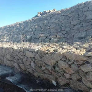 Paniers de <span class=keywords><strong>gabion</strong></span> 2x1x1m pour mur de soutènement, treillis de <span class=keywords><strong>gabion</strong></span> à remplir de pierre galvanisée - Product Image 1