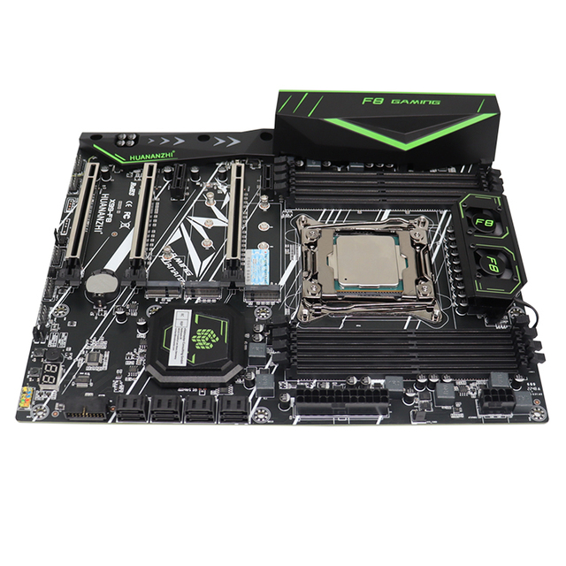 HUANANZHI X99-F8 Industrial Desktop Motherboard Original DDR4 with 256GB Dual Intel 4 Integrated Graphics SATA Interface