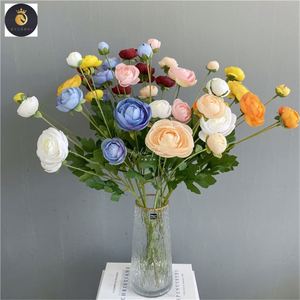 Simulation 4 têtes petit Lu Lian commerce extérieur petit Lu Lian mariage fleur Arrangement petit - Product Image 5