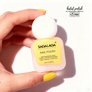 <span class=keywords><strong>Vernis</strong></span> à ongles halal respirant en flacon givré de 12 ml <span class=keywords><strong>pour</strong></span> femmes musulmanes, formule perméable à l'eau compatible Wudu, <span class=keywords><strong>vernis</strong></span> à ongles halal végétalien - Product Image 5