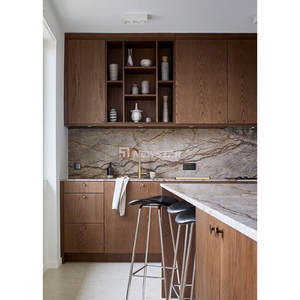 Newstar muebles <span class=keywords><strong>de</strong></span> mármol Natural personalizados encimeras <span class=keywords><strong>de</strong></span> cocina lujo Calacatta Viola mármol <span class=keywords><strong>cascada</strong></span> isla <span class=keywords><strong>de</strong></span> cocina - Product Image 5