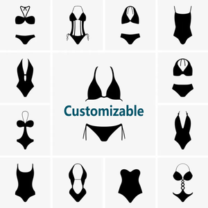Traje de Baño Femenino Personalizado de Fábrica, Hermosos <span class=keywords><strong>Bikinis</strong></span> para Niñas, Trajes de Baño de Múltiples Colores, Conjunto de Bikini de Dos Piezas, Traje de Baño Triangular para Mujer - Product Image 6