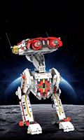 Robot éducatif programmable en blocs de construction en plastique RC, kit de construction de robot STEM - Jouet de construction et de bricolage