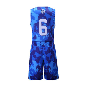Double メッシュバスケットボールトップス cheap reversible wear basketball jerseys - Product Image 2