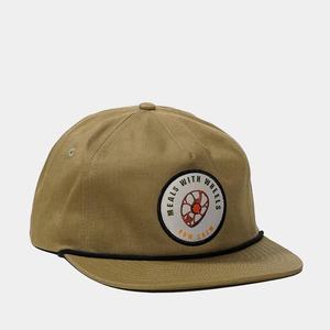 Gorra de 5 Paneles con Visera Plana, Cierre a Presión, Logotipo Personalizado OEM, Práctica y Moderna, con Parche de Algodón Tejido y Cuerda - Product Image 5