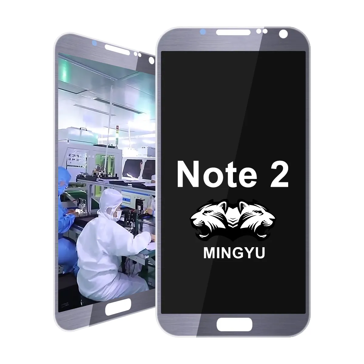 For SAMSUNG Note 2 Lcd Touch Screen 5.5 Inch Lcd Display For Galaxy Note2 N7100 N7105 Mobile Phone LCDs