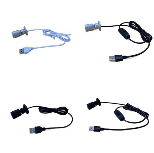 High Brightness LED USB 5V 3W Mini Spotlight Surface Mounted for Cabinet Display Counter Jewelry Light