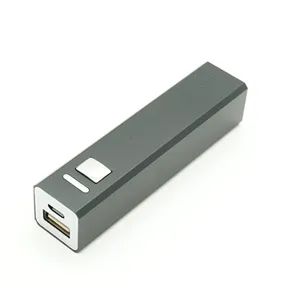 Tube shape best price 2200mAh Aluminum power bank