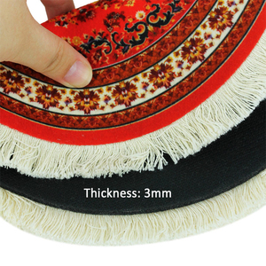 Tùy chỉnh Thảm chuột Pad lslam Thảm Pad Tassel Chuột Mat tùy chỉnh Coaster hồi giáo Thiền đệm Arabian phong cách cảm thấy Pad - Product Image 5