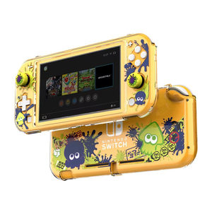 DATA FROG Transparante Crystal Shell Cover voor Nintendo Lite Console <span class=keywords><strong>Splatoon</strong></span> Harde beschermhoes voor NS Lite - Product Image 1