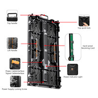 Qray HD İç/Dış Mekan IP65 Su Geçirmez LED Ekran P2.6/P2.9/P3.9 Hareketli Video Duvar Kiralama 3 Yıl Garantili Otomatik Renk Sıcaklığı Ayarı