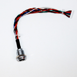 Arnés de Cableado Personalizado de 14 Pines 1-100-001R2, Cables de 180 mm, Conector EGG.1K.314.CLL LN00546, Latón, IP67, Impermeable, Automotriz, 3-6 - Product Image 4