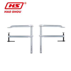 Serre-joints de type F de la marque Good Hand, serre-joints rapides en acier allié chrome-molybdène, fabriqués à Taïwan pour les outils de coupe et de formage - Product Image 3