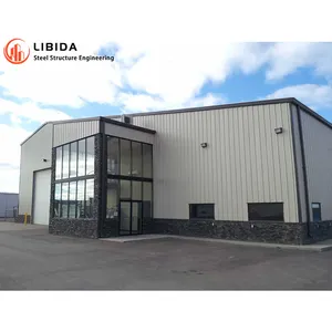 Low Cost Prefabricated Wide Span High Quality Fast Assemble Pre Engineered Factory Building Metal Steel Structure Warehouse