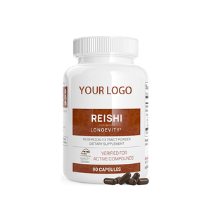 <span class=keywords><strong>HERBORN</strong></span> Extrait de champignon Reishi en liquide-solide, haute concentration, qualité alimentaire, certifié Halal/Kosher, contenant en plastique - Product Image 1